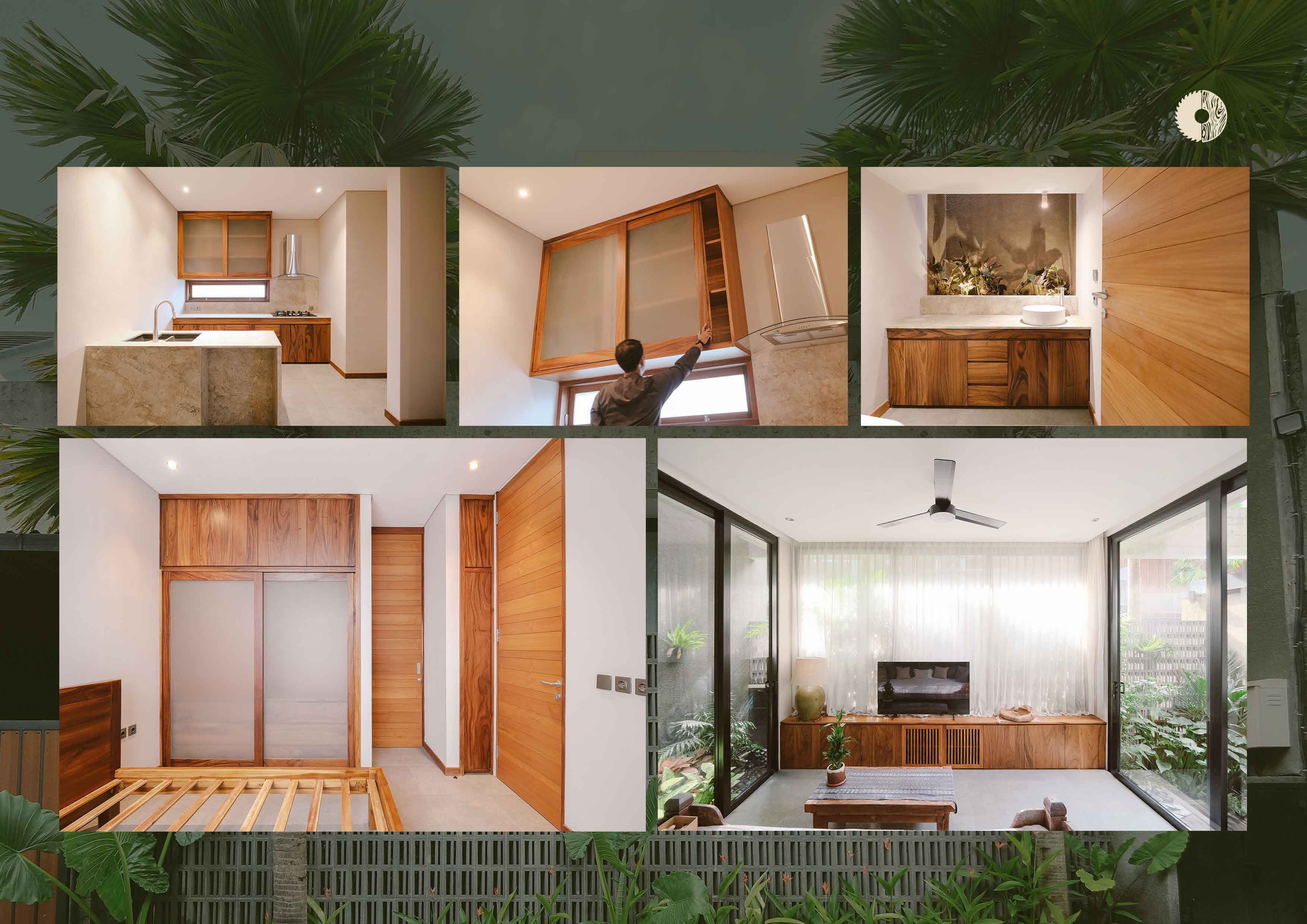 Kasanata Green Living - Kitchen Set, Wardrobe & Wall Panel