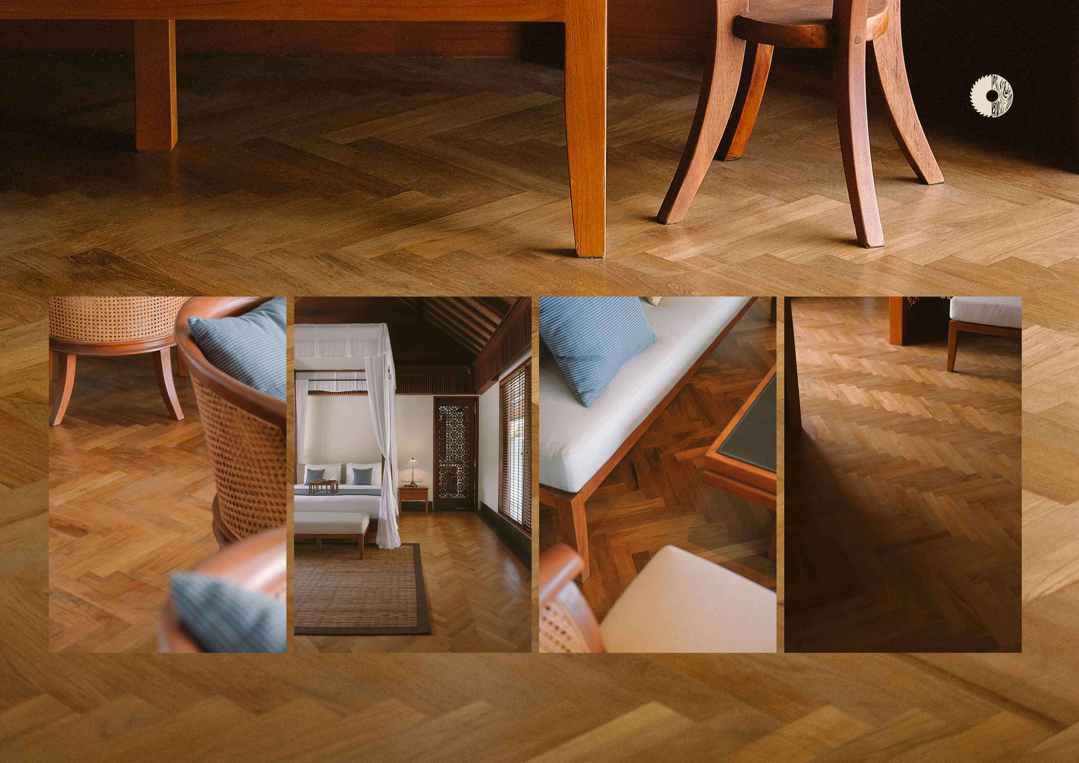 The Sira - Herringbone Flooring & Interior
